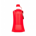 Outdoor Camping silikoonist veekott kokkupandav 500 ml suure mahutavusega spordijalgrattas&otilde;iduks m&auml;gironimiseks joogikott silikoonist veepudel 500ml