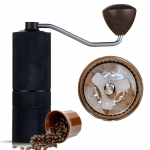 K&auml;sitsi kohvioaveski 12 j&auml;meduse seadistused CNC roostevabast terasest s&uuml;damikuga kohviveski