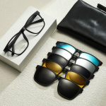 5 tk Prilliklamber TR90 L&uuml;hin&auml;gelikkus Magnetiline Iminapp Polariseeritud P&auml;ikeseprillid S&otilde;itmine &Ouml;&ouml;n&auml;gemisprillid Prillitarvik Kingitused 1pcs