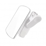 Universaalne nutitelefoni kaamera peegelduspeegel Lihtne klamber Kompaktse suurusega telefoni paigaldamine Mobiili helkuri Selfie klamber must