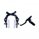 Funsea jalgrattapidurid U pidurikomplekt Jalgrattatarvikud sepistatud sulamist hoob l&auml;bipaistvad padjad sisemine v&auml;limine korpus BMX osade kaabel