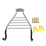 Jalgratta seinahoidiku hoidik Roostekindel, tugev kandev&otilde;ime Lihtne paigaldamine Siseratta seinakinnitus Horisontaalne hoiuraam h&otilde;be