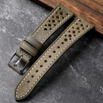 Kellarihm K&auml;sitsi valmistatud Itaalia veisenahast kellarihm 18 20 21 22MM roheline pruun hall meeste &uuml;li&otilde;huke ehtsast nahast k&auml;ev&otilde;ru 21mm