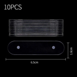 10 tk magnetribasid k&uuml;&uuml;nen&auml;idiku riiulile akr&uuml;&uuml;l kunstk&uuml;&uuml;nte otsikute hoidja k&uuml;&uuml;negeel-laki n&auml;idikupaleti manik&uuml;&uuml;ri t&ouml;&ouml;riist