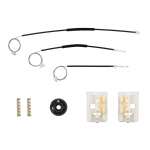 Eesmine parempoolne akna remondikomplekt Volkswagen Golfi jaoks