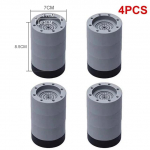 4 tk pesumasin vibratsioonivastased padjad, t&otilde;stetavad kummist jalad libisemisvastased vaigistavad m&ouml;&ouml;bli tasandusseadmed universaalsed amortisaatorid, fikseeritud alus