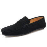 Suede meeste mokassiinid Super pehmed mokassiinid kingad meestele Suurused 38-47 Slip-on meeste korterkingad Vabaaja jalatsid 5 v&auml;rvi 38 must