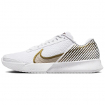 NikeCourt Air Zoom Vapor Pro 2 Wimbledon meeste tossud, valged metallik-kuldsed-grain-suurlillad HF3632-100 41