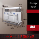 Luksuslik noahoidja LFGB sertifikaat 304 roostevabast terasest k&ouml;&ouml;git&ouml;&ouml;riistade organiseerija, stabiilne alus, riputatud v&otilde;i lameda kohaga hoiurest