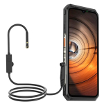 Ulefone Endoscope E2 IP67 veekindel digitaalne endoskoop Ulefone Armor 9 / 9E / Power Armor 13 / 16 Pro / 18T / Armor Pad jaoks(Must) must