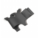 K&auml;sitsi punutud auto rooliratas kate Mercedes Benz C-klass W202 CL-klass C140 E-klass W210 Pehme perforeeritud mikrokiudnahk must