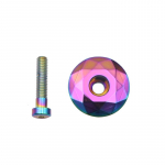 Jalgratta peakomplekti kork Burnt Blue MTB maanteeratta varre peakomplekti pealmine kate koos kruviga 28,6 mm kahvlipea toru jalgrattas&otilde;idutarvikute jaoks kuld