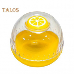 Avokaados&auml;&auml;stja hoidik toidu kr&otilde;bedaks s&auml;ilituskarp BPA-vaba l&auml;bipaistva kaanega, kergesti puhastatav korduvkasutatav puuviljahoidja hoiukonteiner kollane