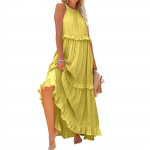 Naiste suvine pikk kleit Big Swing rannakleit L armee roheline v&auml;rv