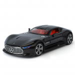 1/24 Benz AMG Vision GT Sulamist Supersportauto M&otilde;&otilde;tkavaga Auto Mudel Valatud Metallist S&otilde;iduk Heli ja Valgusega Kogumik Laste M&auml;nguautod Kingitused must