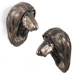 Afghan Hound, Tazi - Dog statue, hanging bust, unique decoration for dog lover by Art-Dog brand