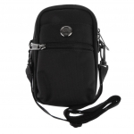 V&ouml;&ouml;rihma seljakott Sport Reisiva mobiiltelefoni &uuml;mbrise kate, must 18*11*4cm must