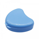 Kaitsvad breketid, plastikust fiksaator&uuml;mbris, kaasaskantav mitmev&auml;rviline hambaproteeside kandikkarp Traksid Ortodontiline &uuml;mbris Naiste meeste kunsthambad sinine