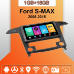 Android Carplay Autoraadio Ford S-MAX 2006-2015 jaoks Multimeediam&auml;ngija Pea&uuml;ksus Stereo GPS-navigatsioon BT WIFI 2+32GB 1+16GB orange