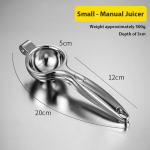 Roostevabast terasest majapidamises kasutatavate puuviljade sidruni k&auml;sitsi mahlapress Tsitrusviljade apelsini k&auml;sipressimismasin Vastupidav k&ouml;&ouml;git&ouml;&ouml;riist