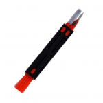 Viis-&uuml;hes multifunktsionaalne klaviatuur juhtmevabade k&otilde;rvaklappide puhastuskomplekt pehme nailonharja flokeeriva k&auml;snaga punane