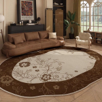 Retro Elutoa Kaunistus Kujuline Vaip Paksenema Pestav P&otilde;randamatt Ebakorrap&auml;rased Vaibad Magamistuppa Kodu &Otilde;ppimiseks Libisemisvastane Vaip 100 * 160cm