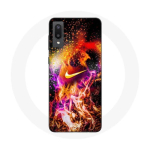 Coque Maniacase pour Samsung Galaxy A02 Nike peinture color&eacute;e