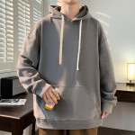 Huppari Meeste Trendikas Br&auml;nd Kapuutsiga Jakk Kevad ja S&uuml;gis Uus L&otilde;tv Sametine Pullover Topp Teismelised ja &Otilde;pilased Mitmek&uuml;lgne M