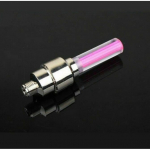 Jalgratta esituli,Punane--Rehvi ventiilikork, LED valgus auto, mootorratta, jalgratta rattale, neoonlamp, 2 tk