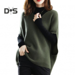 Naiste kudumine vest V-kaelusega varrukateta kudumistopid, &uuml;hev&auml;rvilised, vabalt istuvad hingavad vabaaja kudumid igap&auml;evane kandmine tumeroheline v&auml;rv