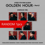 ATEEZ 11. minialbum KULDTUND : Osa.2 (Digipak ver.) RANDOM 1PCS