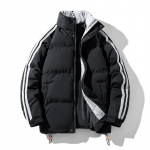 Meeste paks soe parkjakk Meeste talve puuvillane polsterdatud jope moodne mantel 6XL