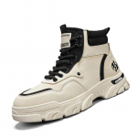 Uued saapad Meeste kingad Nahast saapad K&otilde;rged vabaajajalatsid Noorte t&auml;navamood K&otilde;ik sobivad poolsaapad 2024 39 beež