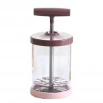 Koorevahustaja vahukoore dosaator vahustamiseks ja kaunistamiseks koos koorekreemi dosaatoriga igasse k&ouml;&ouml;ki roosa