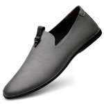 Ehtsast nahast kontorijalatsid vabaajajalatsid Meeste moodsad s&otilde;idujalatsid Klassikalised meestekingad pulmadeks Meeste kleitkingad Loafers 38 must