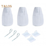 3 tk kuivati ​​&otilde;hutusava ebemep&uuml;&uuml;duri kott kuivati ​​ebeme tolmukott siseruumides v&auml;ljas kasutatav ebemep&uuml;&uuml;dur ja filter &otilde;huvaba kuivati ​​ventilatsiooniava jaoks ebeme ja tolmu kogumiseks 3pcs