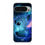 Coque - MANIACASE - Google Pixel 9 Pro - Silicone - Souple - Motif Stitch bleu frand bleu