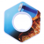 1000 ml &otilde;huveepudel Tritan 7 maitsekaunaga puuviljal&otilde;hnaga veepudel 0% suhkruga veetass, mis sobib v&auml;lispordiks