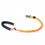 Uus kokkut&otilde;mmatav ja elastne koerarihm Medium&Large Dog jalutusrihm mugav haare, mis takistab koera kadumist ja kontrolli must