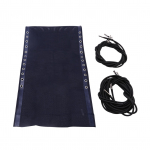 Vastupidav tugitooli asendus k&ouml;itega kangaga, kaasaskantav, gravitatsioonivastane v&auml;listingimustes kasutamiseks sinine