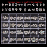 2800 tk Luksuslik l&auml;ikiv teemant k&uuml;&uuml;nekunst Rhinestones kristallkaunistuste komplekt AB klaas 1 tk pliiats ruudustikus karbis 21 kuju