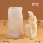 Kodu K&auml;sit&ouml;&ouml; T&uuml;druk Silikoonist K&uuml;&uuml;nlavormid DIY Roos Silmad Kinni Naine Aroom Gips Kodu Kaunistus Valmistamine Naiste Pea Kunst K&uuml;&uuml;nlavorm