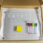 Akr&uuml;&uuml;lkalendritahvel, K&uuml;lmiku magnetiline iminappkalender, Kodu teadetetahvel ajakava Pack of 1