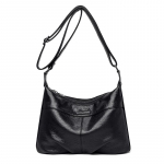 Naiste kott Crossbody kott Naiste &otilde;lakott Suure mahutavusega naiste emakott must