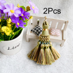 2Pc servapael Grace r&otilde;ivakaunistused multifunktsionaalne tutiga rippuv k&ouml;is isetegemise kaunistuseks siidist tutiga kardinatarvikud