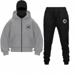 M&uuml;tsiga Hupparite P&uuml;kste Komplekt S&uuml;gis Talv Balaklava Kapuutsiga Sviiter Trendikas Hip Hop Mehed Naised Paar N&auml;omaskiga T&otilde;mblukuga Huppar S