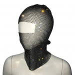 Peaehe koos strasskaunistusega, &otilde;&otilde;nes v&otilde;rkdisain, p&auml;ikesekaitse, silmi paljastavad esinemised, festivalid, peapael