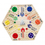 Kahepoolne lendava male m&auml;ng marmorist t&auml;ringutega 4-6 m&auml;ngijat interaktiivne lendava male puidust lauam&auml;ng lastele t&auml;iskasvanutele hariv m&auml;nguasi