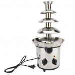 4 astme elektriline &scaron;okolaadifond&uuml;&uuml; purskkaev masin pidude jaoks, roostevabast terasest vaikne t&ouml;&ouml; L