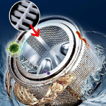 Trumlipesumasinate puhastushari Eemalda m&uuml;tseet Puhastus Desinfitseerimine Katlakivieemaldus Paindlik puhastushari mustuse pesuaine 1 Pcs